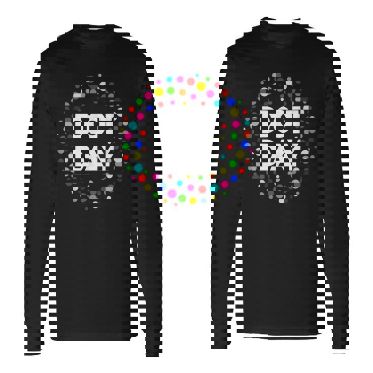International Dot Day 2023 September 15Th Boys Polka Dot Long Sleeve T-Shirt