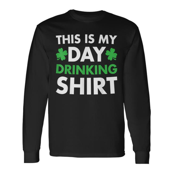 Irish Alcohol Pub Crawl St Patricks Day Long Sleeve T-Shirt T-Shirt