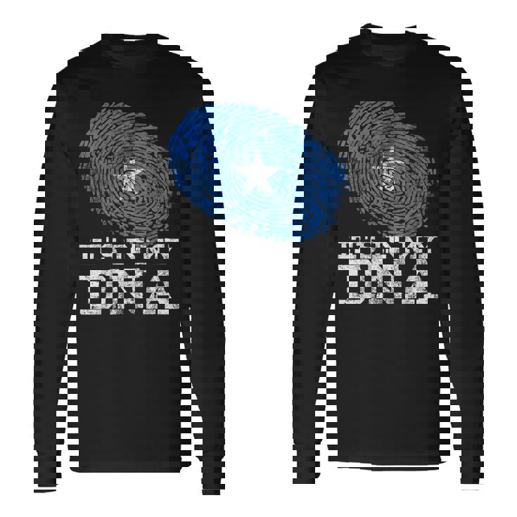 It's In My Dna Somalian African Somali Somalia Flag Long Sleeve T-Shirt