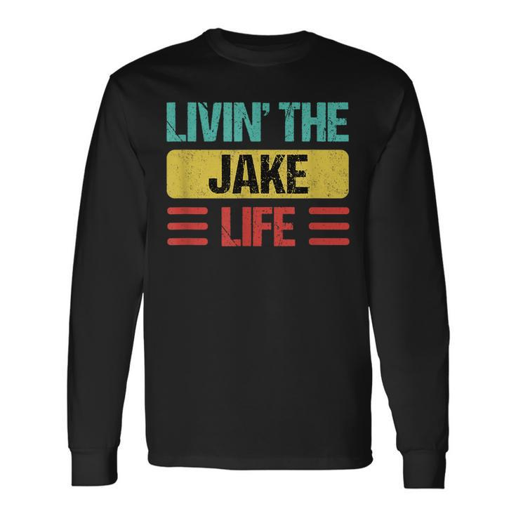 Jake Name Long Sleeve T-Shirt