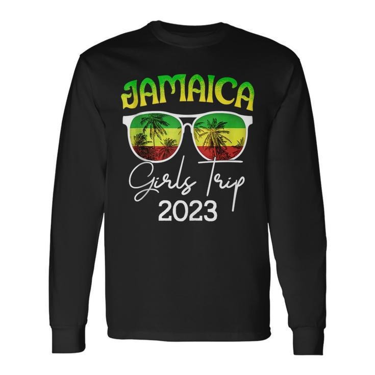 Jamaica Girls Trip 2023 Summer Vacation Girls Trip Long Sleeve T-Shirt T-Shirt