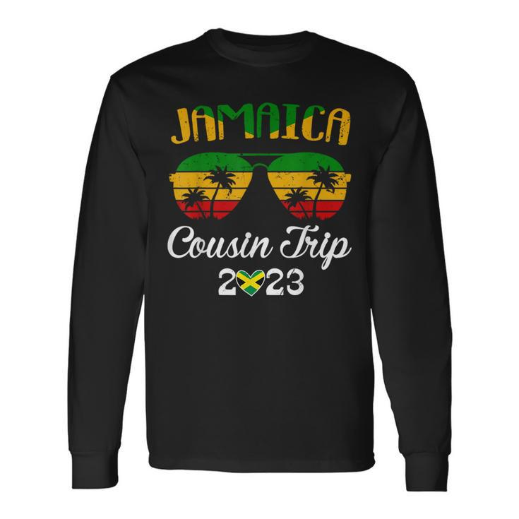 Jamaica Trip 2023 Cousin Trip Reunion Vacation Long Sleeve T-Shirt Gifts ideas