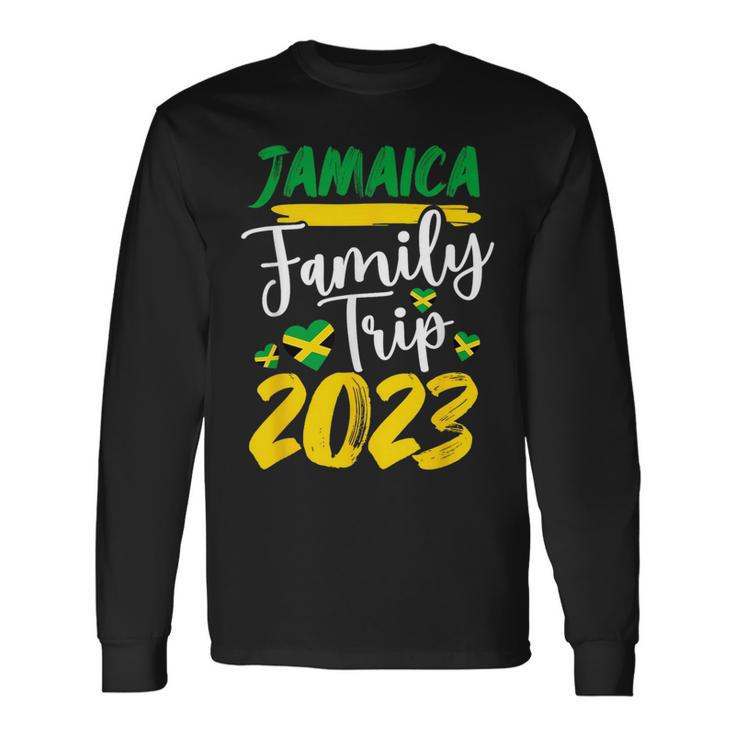 Jamaica Trip 2023 Vacation Jamaica Travel Long Sleeve T-Shirt