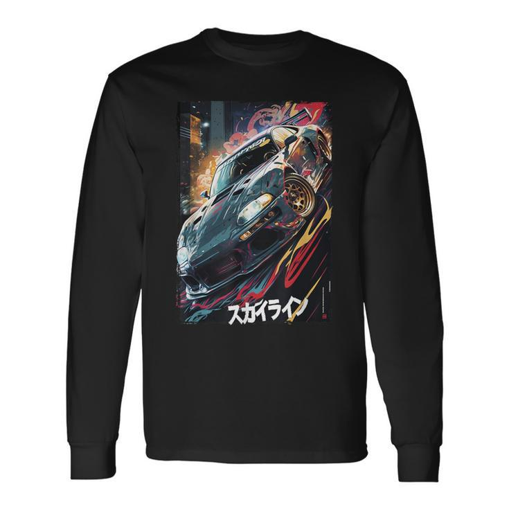 Jdm Tokyo 2Jz Supra Long Sleeve T-Shirt