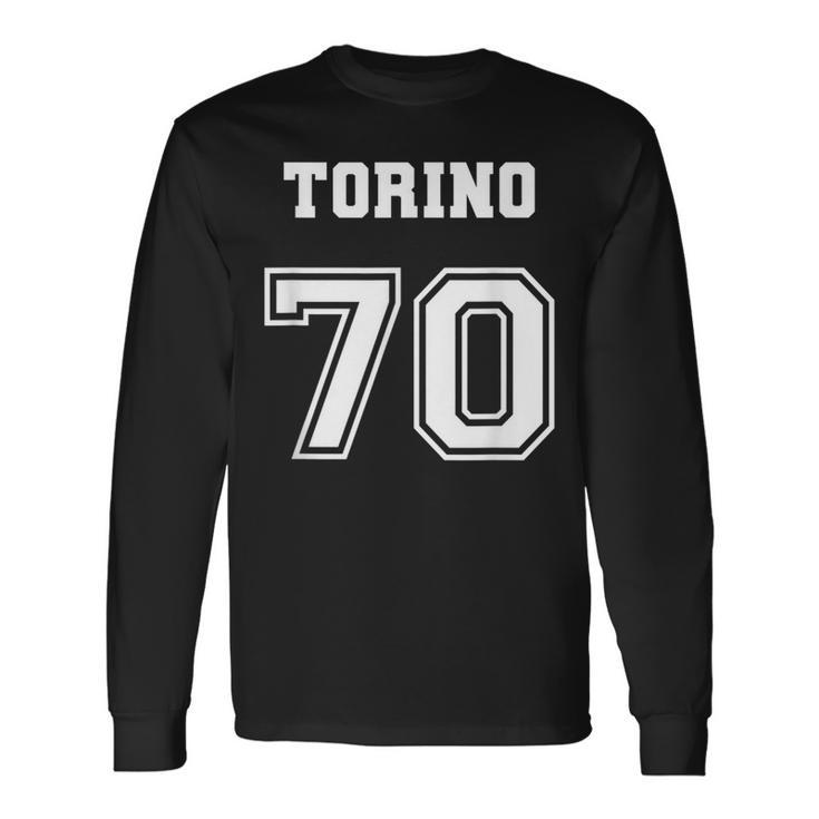 Jersey Style Torino 70 1970 Muscle Classic Car Long Sleeve T-Shirt