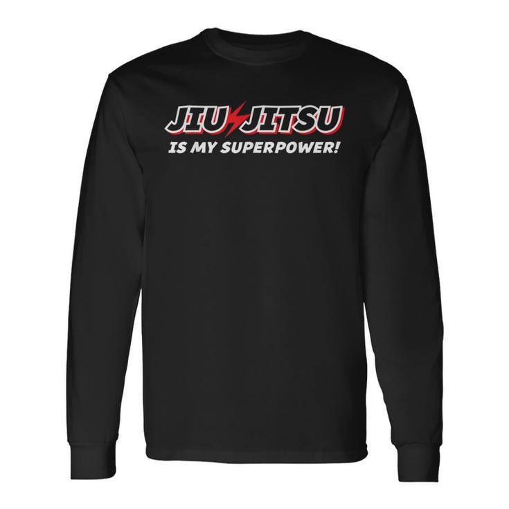 Jiu-Jitsu Superpower Bjj Brazilian Jiu Jitsu T Long Sleeve T-Shirt