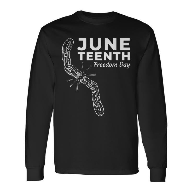 Junenth Celebrate Black Freedom 6-19-1865 T Long Sleeve T-Shirt