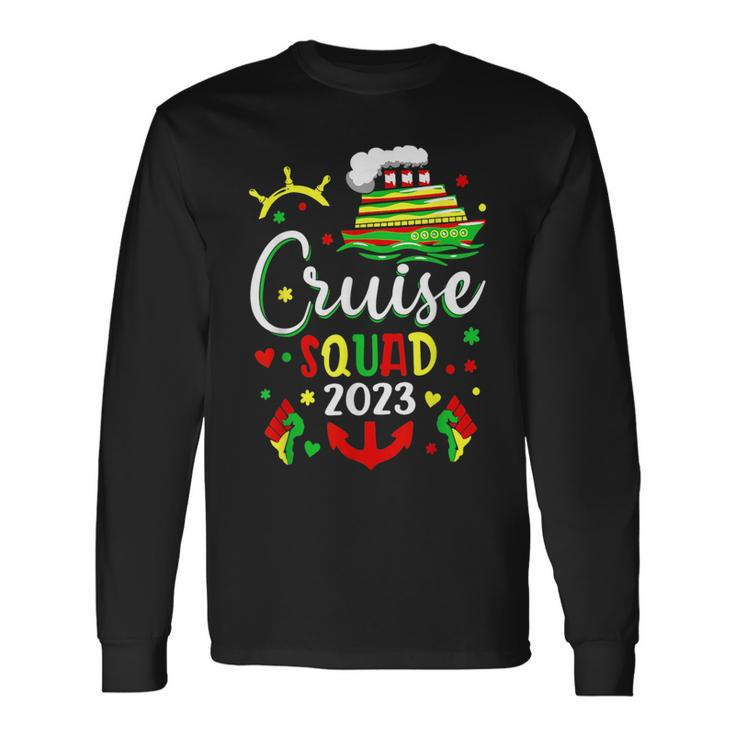 Junenth Cruise Squad 2023 Friend Travel Group Long Sleeve T-Shirt T-Shirt