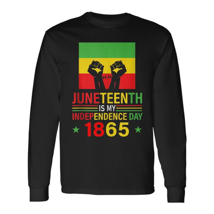 Junenth A Modern Independence Day Celebration Long Sleeve T-Shirt T-Shirt Gifts ideas