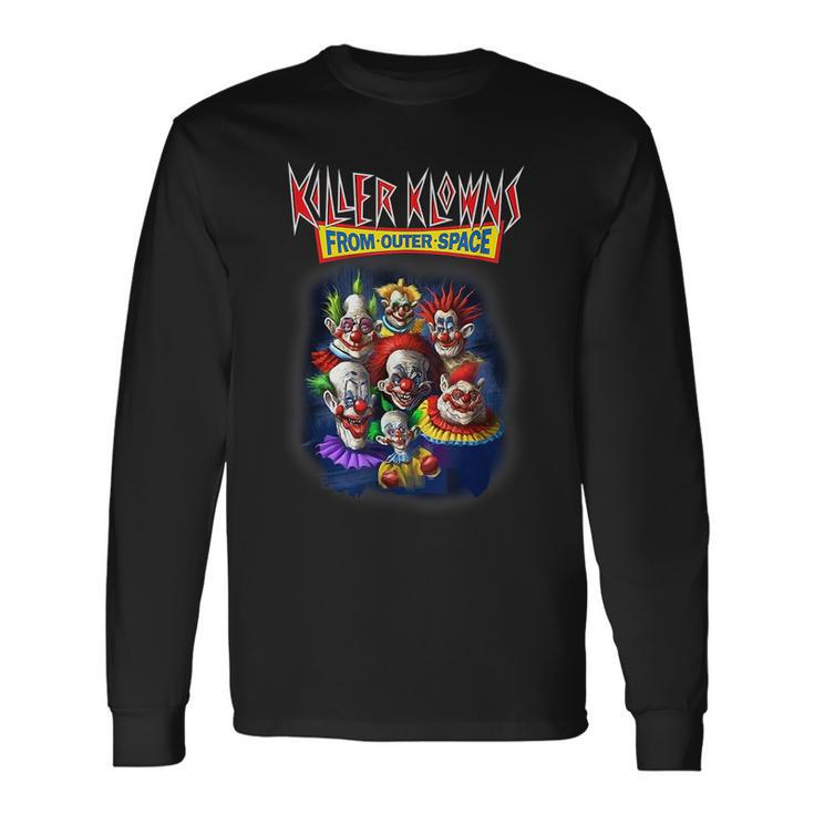 Killer Klowns From Outer Space Clown Space Long Sleeve T-Shirt