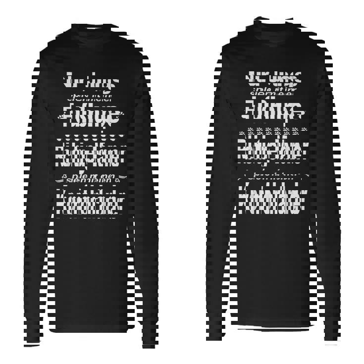 Kromfohrländer Foot Horn For Kromfohrländer Long Sleeve T-Shirt