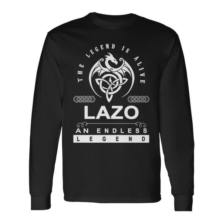 Lazo Name Lazo An Enless Legend V2 Long Sleeve T-Shirt