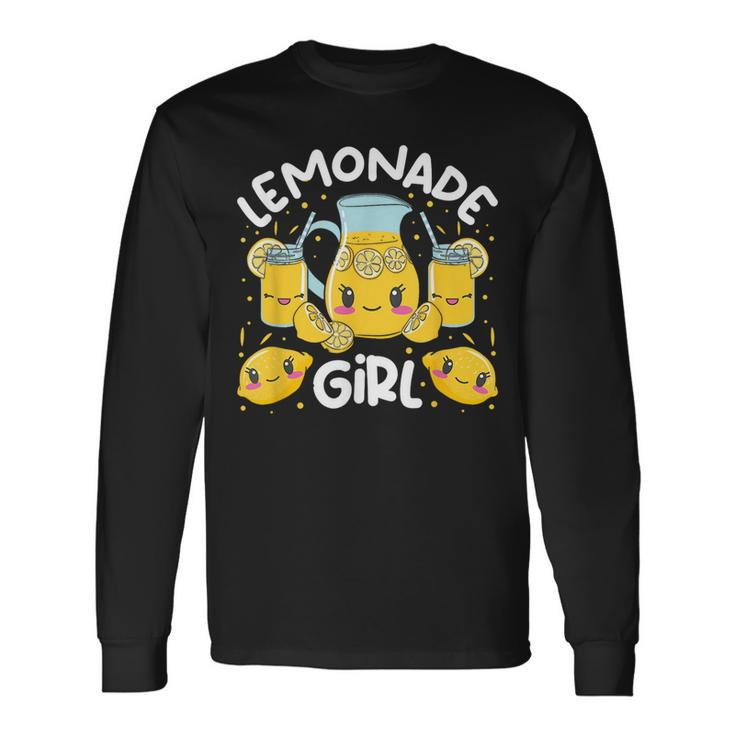 Lemonade Girl Lemonade Stand Boss Long Sleeve T-Shirt