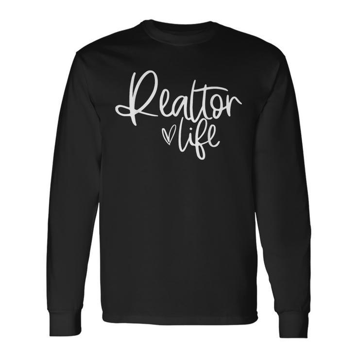 Leopard Love Real Estate Life Realtor Life House Investment Long Sleeve Gifts ideas