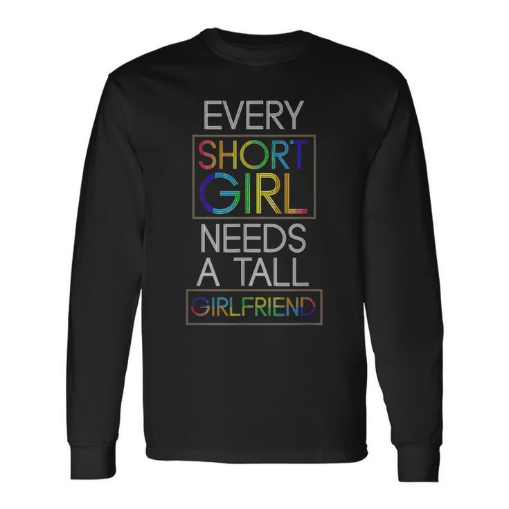 Lesbian Couple Pride Month Idea Lgbt Long Sleeve T-Shirt T-Shirt