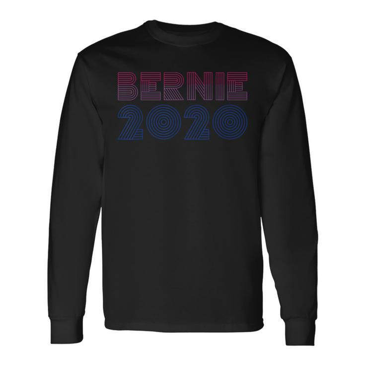 Lgbt Bernie Sanders 2020 Bi Flag Pride Lgbtq Gay Lesbian Long Sleeve T-Shirt T-Shirt