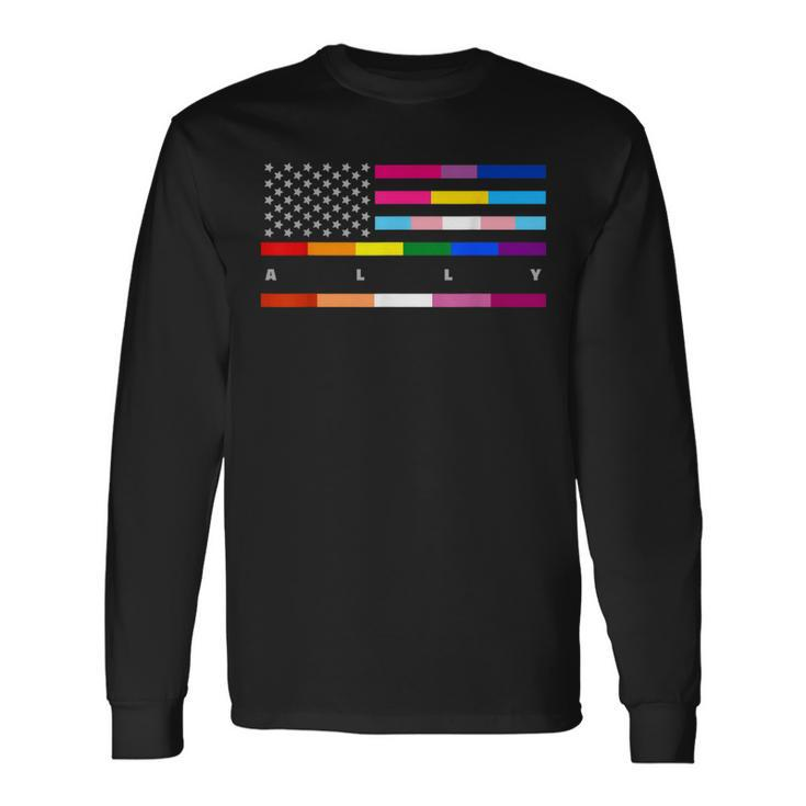 Lgbtq Transgender Lesbian Gay Pride Long Sleeve T-Shirt