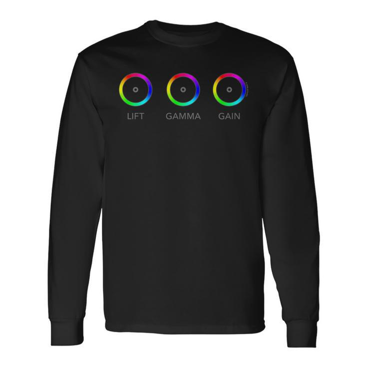 Lift Gamma Gain Colorist T Long Sleeve T-Shirt