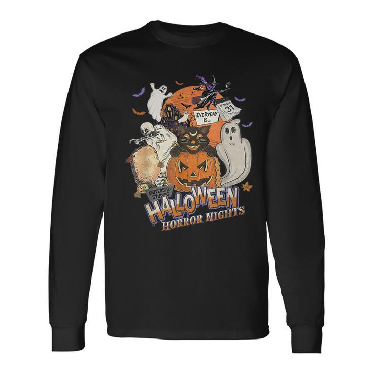 Lil Boo Halloween Horror Nights Every Is October 31St Halloween Horror Nights Long Sleeve T-Shirt
