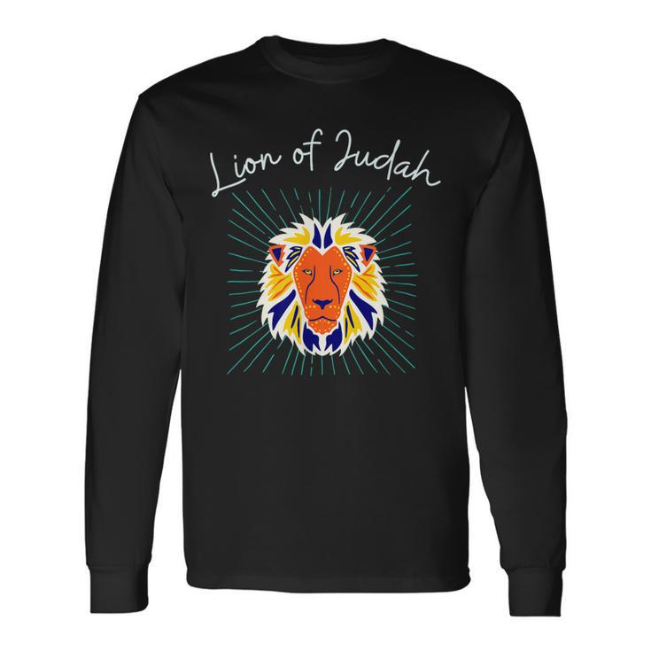 Lion Of Judah Long Sleeve T-Shirt