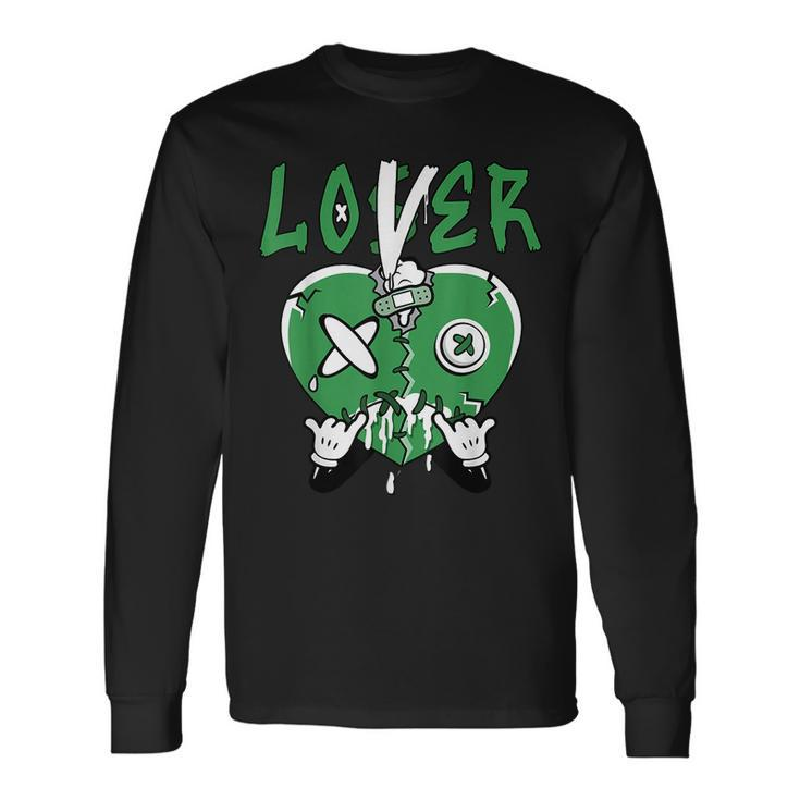 Loser Lover Drip Heart Lucky Green 1S Matching Long Sleeve