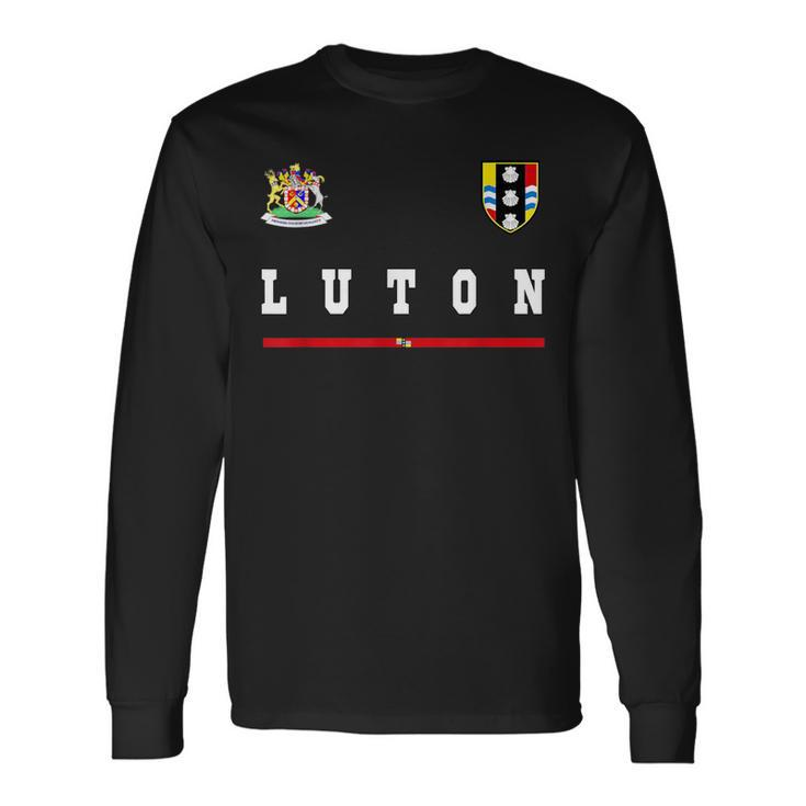 Luton SportsSoccer Jersey Flag Football Long Sleeve T-Shirt T-Shirt