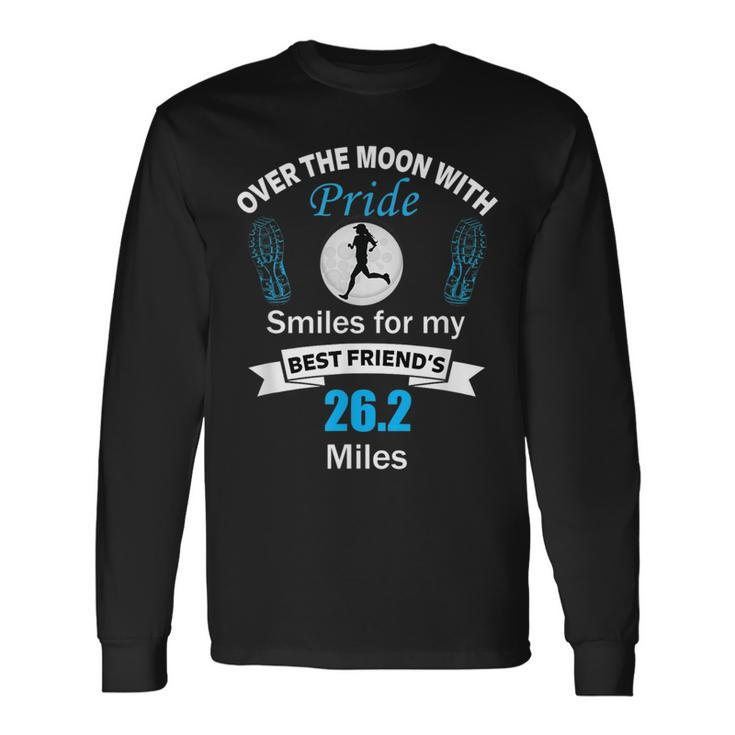 Marathon Support Best Friend 262 Miles Race Runner Long Sleeve T-Shirt T-Shirt