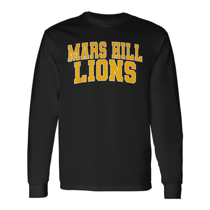 Mars Hill University Lions 04 Long Sleeve T-Shirt