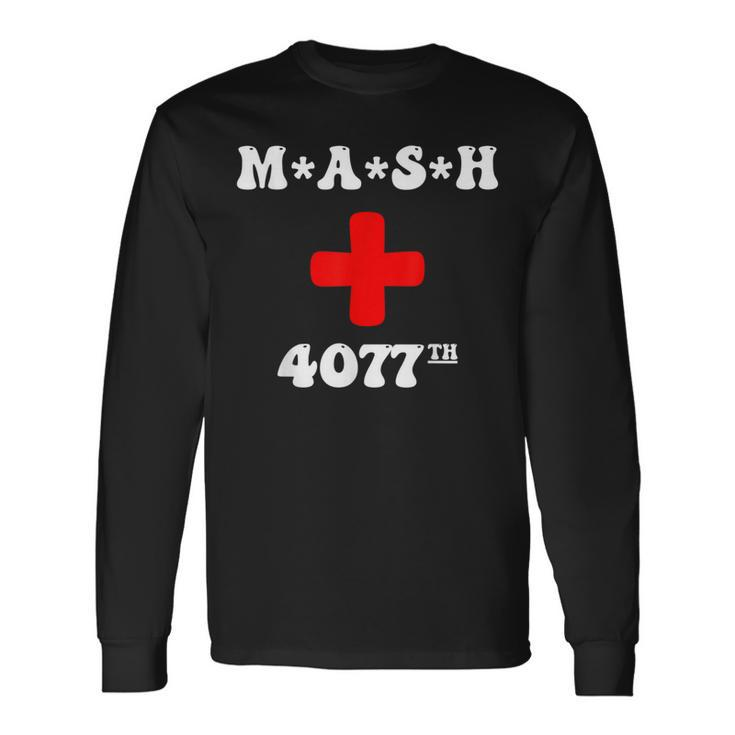 MASH 4077Th Vintage Long Sleeve T-Shirt