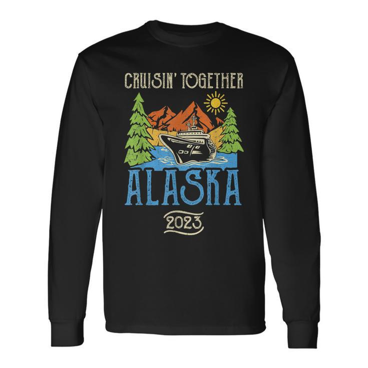 Matching Friends Group Alaska Cruise Together 2023 Long Sleeve T-Shirt T-Shirt