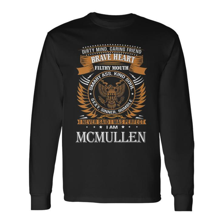 Mcmullen Name Mcmullen Brave Heart V2 Long Sleeve T-Shirt