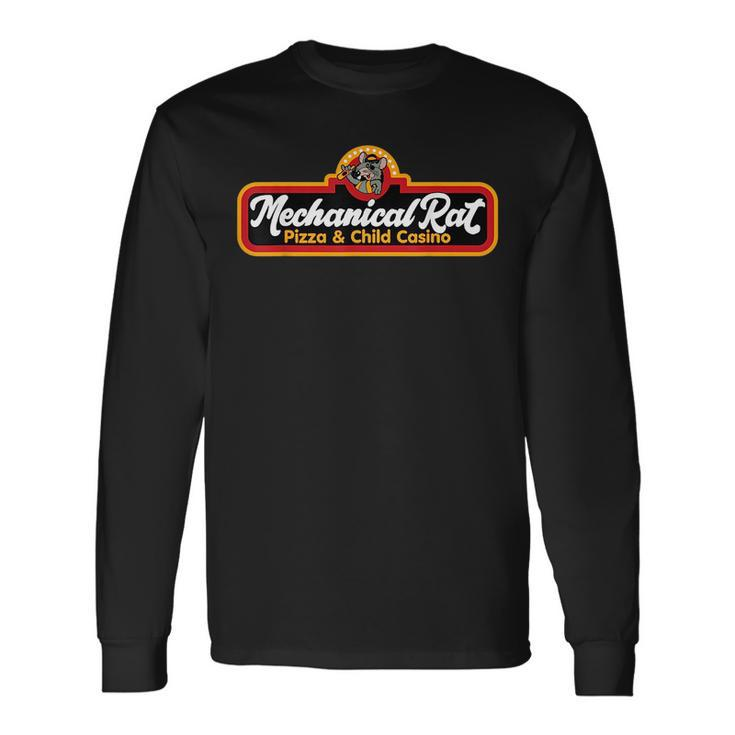 Mechanicals Rat Pizza & Child Casinos Quote For Pizza Long Sleeve T-Shirt T-Shirt