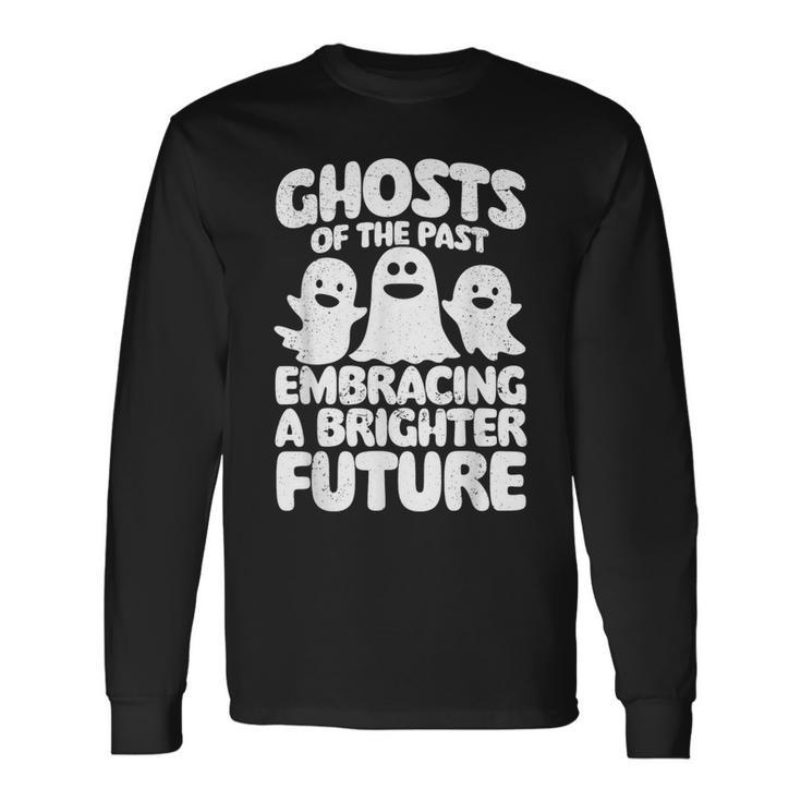 Mental Health Ghosts Of The Past Halloween Long Sleeve T-Shirt