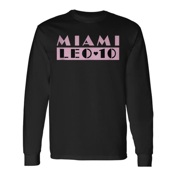 Miami Leo 10 Long Sleeve