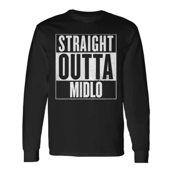 Midlothian Straight Outta Midlo Long Sleeve T-Shirt