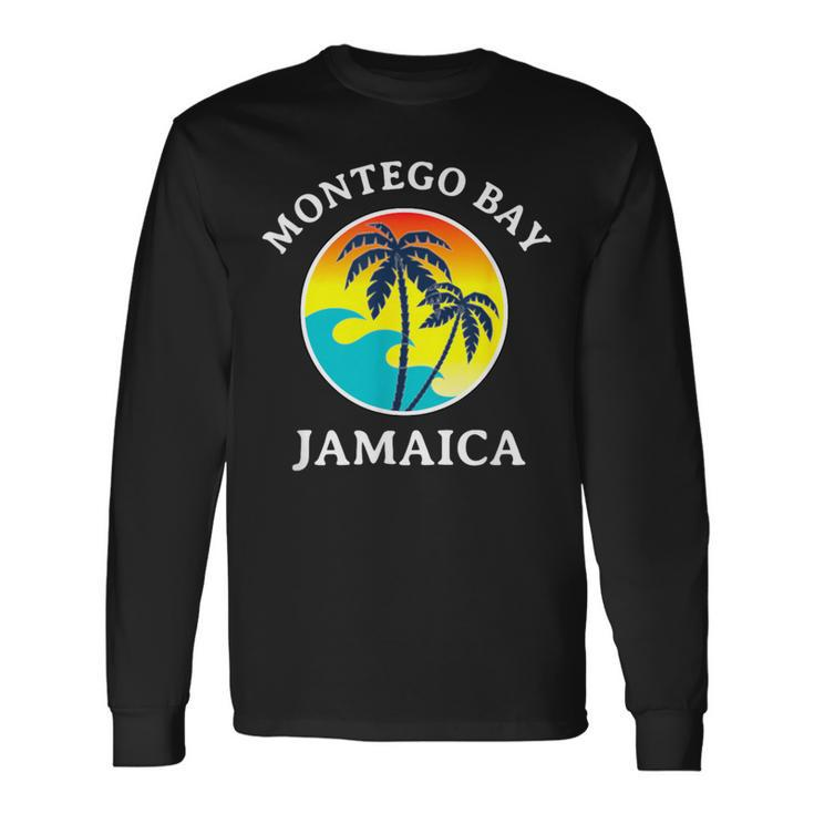 Montego Bay Jamaica Matching Family Vacation T Long Sleeve T-Shirt