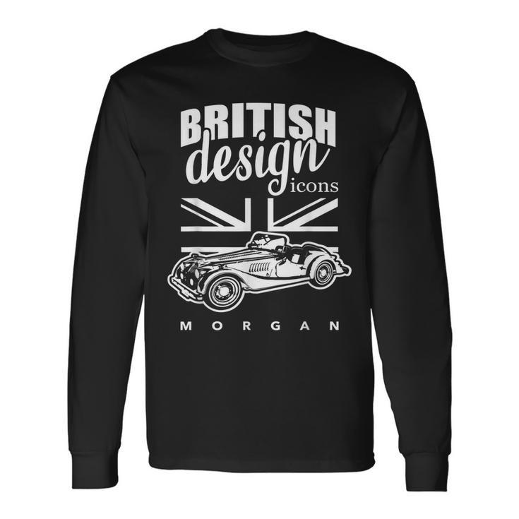 Morgan Classic Car Long Sleeve T-Shirt