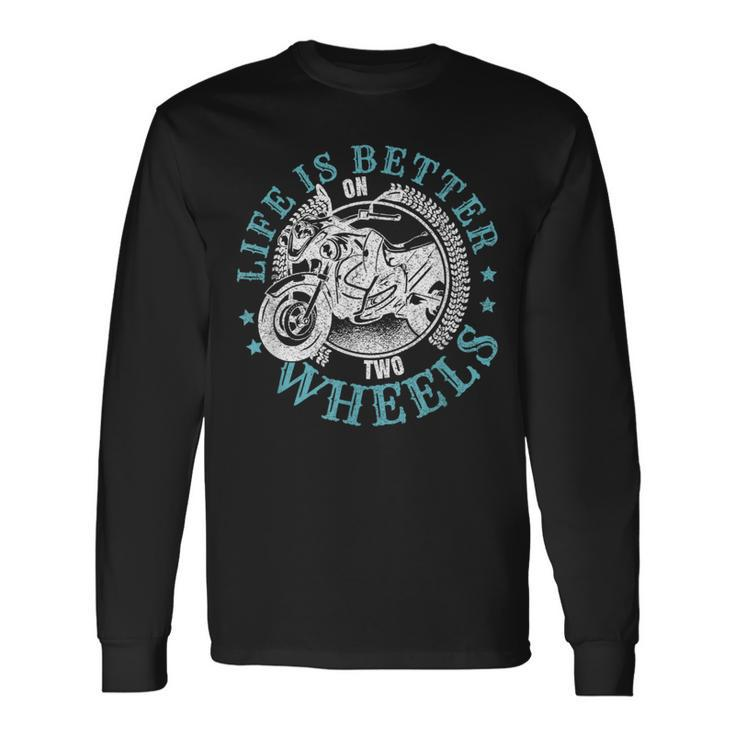 Motorcyclist Rider Motorcycle Biker Long Sleeve T-Shirt Gifts ideas