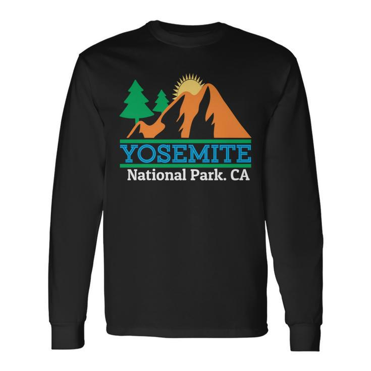 National Park Graphic Yosemite Long Sleeve T-Shirt
