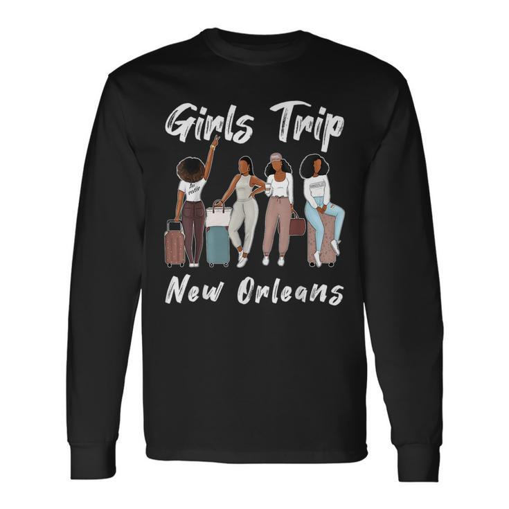 New Orleans Girls Trip 2023 Best Friend Summer Holiday Long Sleeve T-Shirt