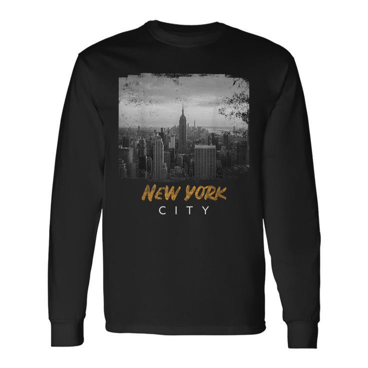 New York City I Love Nyc Love New York Long Sleeve T-Shirt