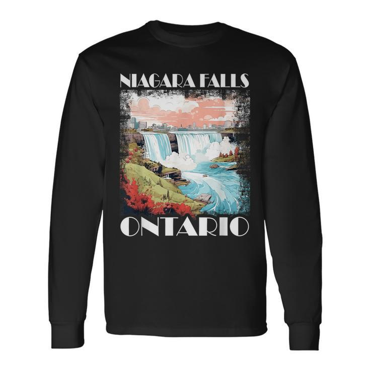 Niagara Falls Ontario Niagara Falls Long Sleeve T-Shirt