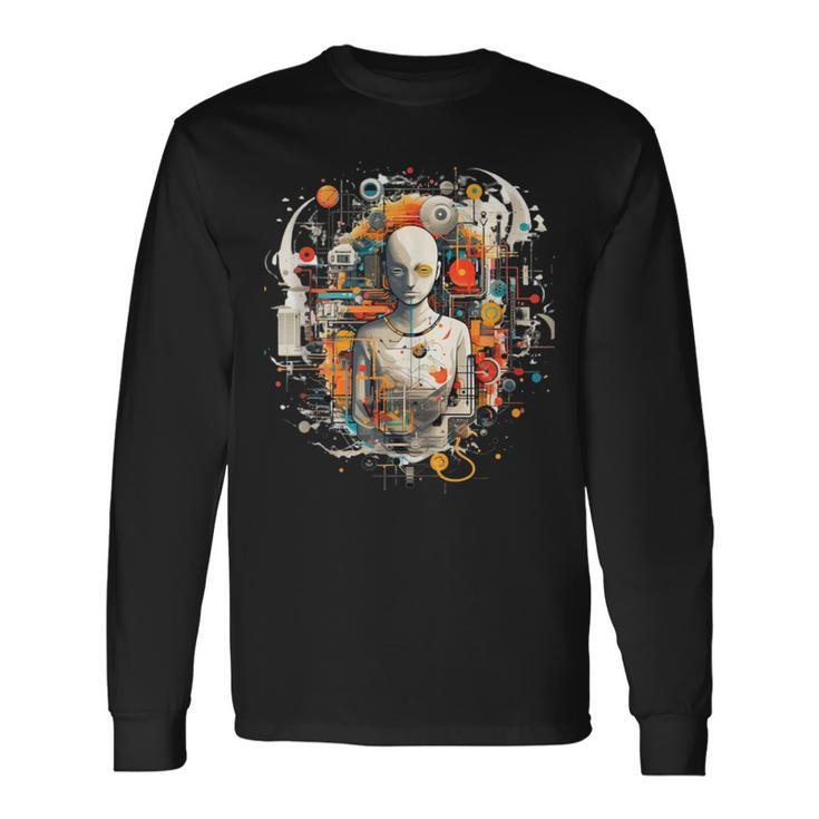 I Have No Idea What This Is Digital Future Prophet Long Sleeve T-Shirt