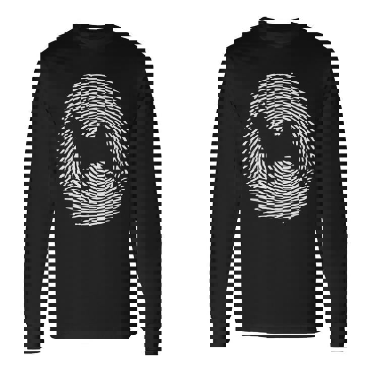 Norrbottenspets Dna I Fingerprint Norrbottenspets Dog Long Sleeve T-Shirt