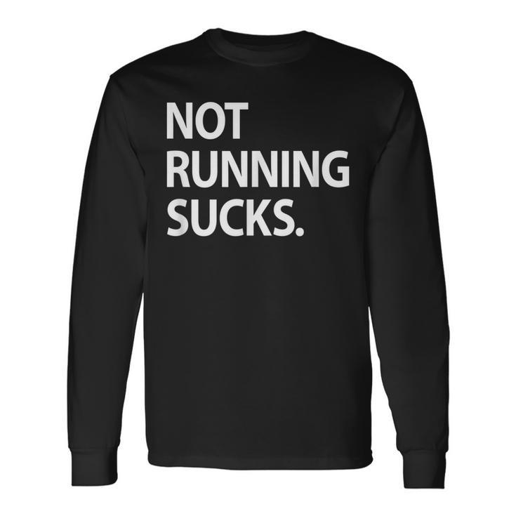 Not running sucks tshirt online