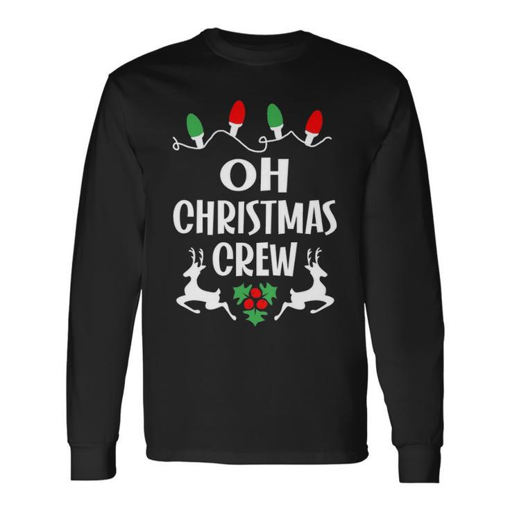 Oh Name Christmas Crew Oh Long Sleeve T-Shirt