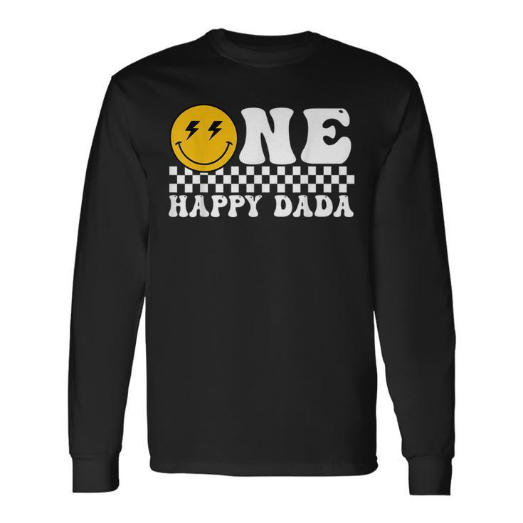 One Happy Dude Dada 1St Birthday Family Matching Long Sleeve Gifts ideas