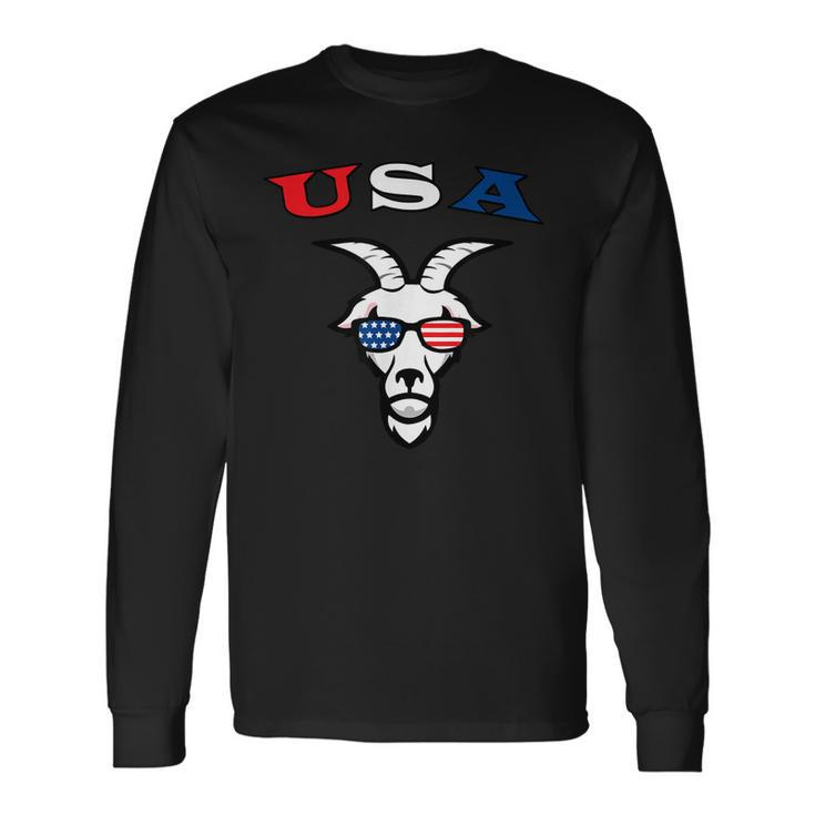 The Original Usa The Goat Long Sleeve T-Shirt