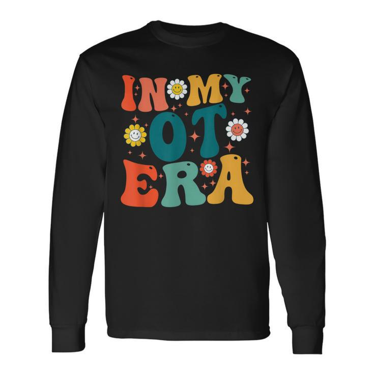 In My Ot Era Retro Occupational Therapy Student Ot Therapist Long Sleeve T-Shirt