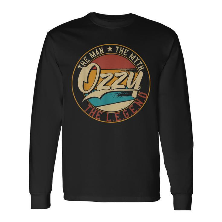 Ozzy The Man The Myth The Legend Long Sleeve T-Shirt